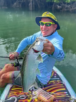 Tarpon fishing in Cudjoe Key, Florida