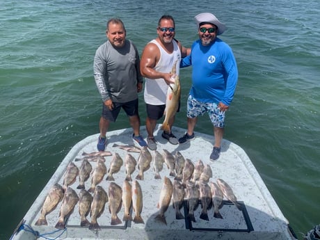 Black Drum, Redfish Fishing in Port Isabel, Texas