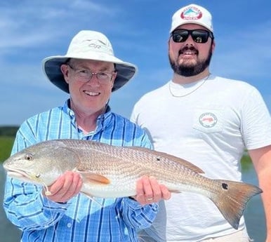 Redfish fishing in Hilton Head Island, South Carolina