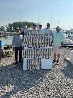 Fishing in Lakeside Marblehead, Ohio