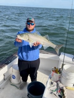 Fishing in Keyport, New Jersey