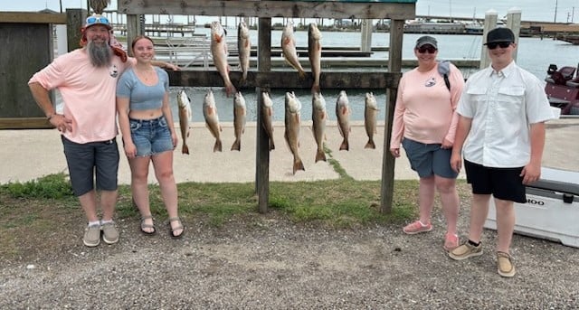 Fishing in Ingleside, Texas