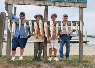 Fishing in Rockport, Texas