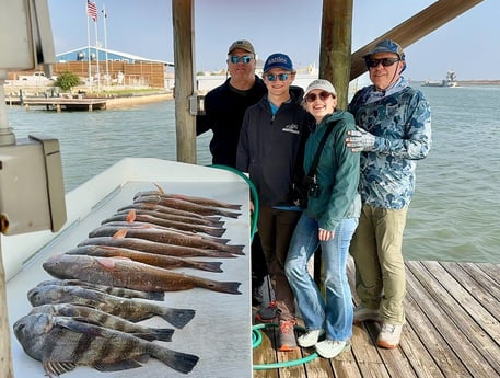 Fishing in Port O&#039;Connor, Texas