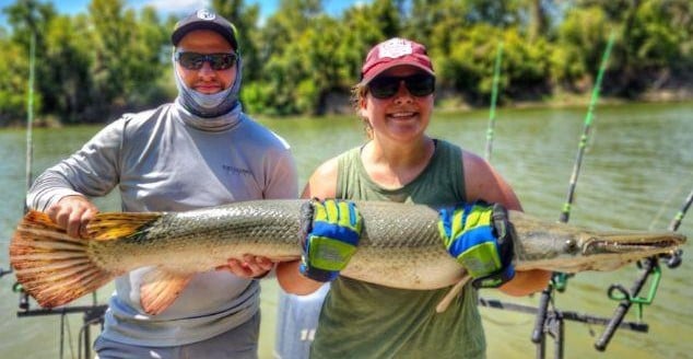 Alligator Gar Fishing in Dallas, Texas