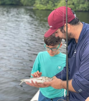 Snook fishing in San Juan, Puerto Rico