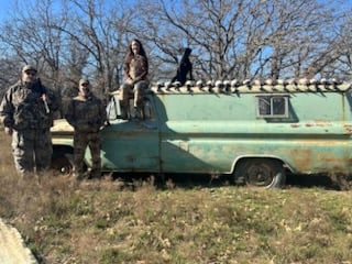 Fishing in Rising Star, Texas