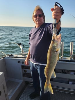 Fishing in Sheffield Lake, Ohio