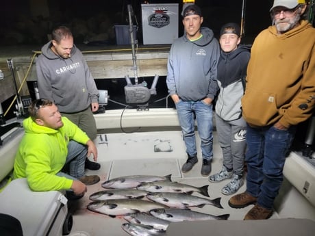 Fishing in Wyandotte, Michigan