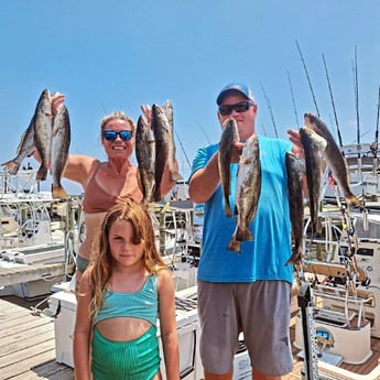 Fishing in Wanchese, North Carolina