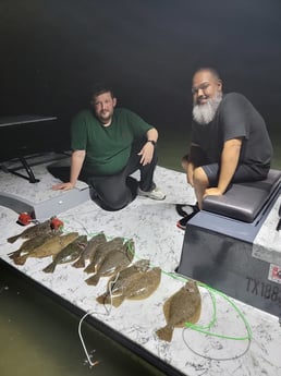 Flounder Fishing in Rio Hondo, Texas