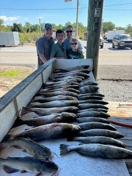 Fishing in Delacroix, Louisiana
