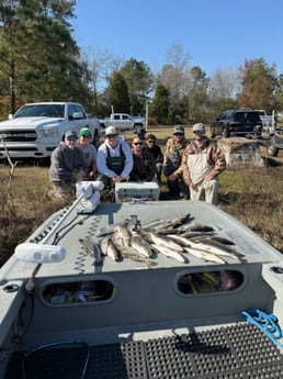 Fishing in Swan Quarter, North Carolina