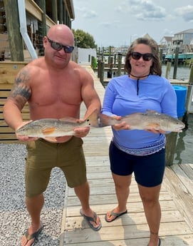 Redfish Fishing in Beaufort, North Carolina