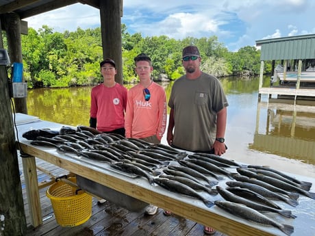 Fishing in Saint Bernard, Louisiana