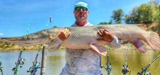 Alligator Gar Fishing in Dallas, Texas