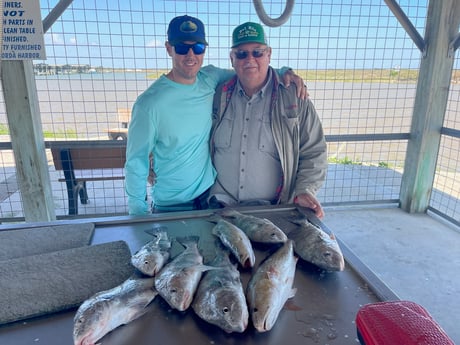 Flounder fishing in Palacios, Texas