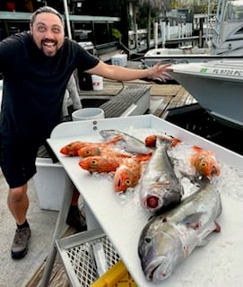 Amberjack, Blackbelly Rosefish Fishing in Key West, Florida