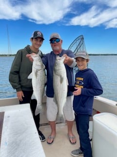 Fishing in Hampton Bays, New York