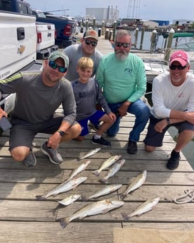Speckled Trout / Spotted Seatrout fishing in Wanchese, North Carolina