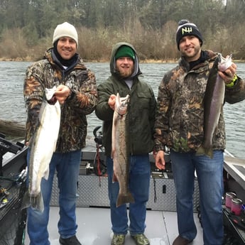 Fishing in Woodland, Washington