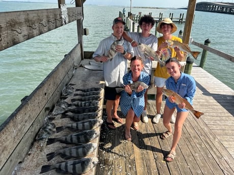 Black Drum, Redfish Fishing in Corpus Christi, Texas