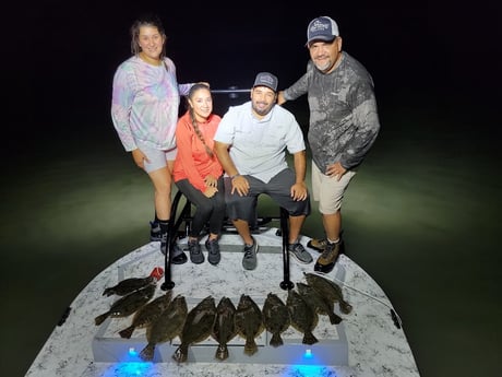 Flounder Fishing in Rio Hondo, Texas