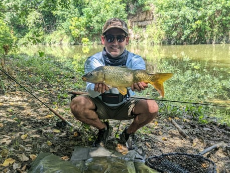 Carp fishing in Austin, Texas