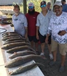 Redfish, Speckled Trout Fishing in Rockport, Texas