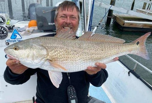 Redfish Fishing in Trails End, North Carolina