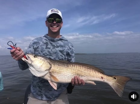 Redfish fishing in Buras, Louisiana