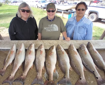 Redfish fishing in San Antonio, Texas