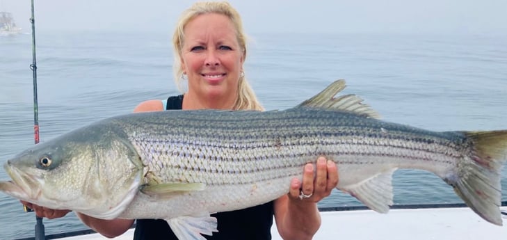 Striped Bass fishing in Montauk, Suffolk County