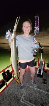 Alligator Gar fishing in Waco, Texas