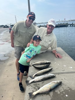 Speckled Trout Fishing in League City, Texas