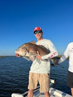 Black Drum Fishing in Delacroix, Louisiana