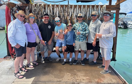 Fishing in Port Isabel, Texas