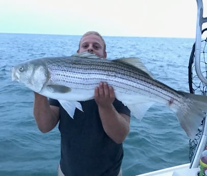Striped Bass Fishing in Barnstable, Massachusetts