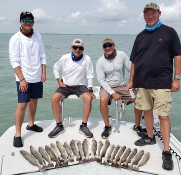 Speckled Trout / Spotted Seatrout fishing in Port Isabel, Texas