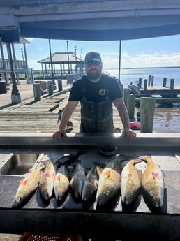 Redfish Fishing in Lake Charles, Louisiana