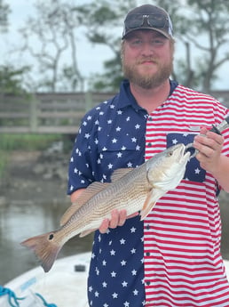 Redfish fishing in Johns Island, South Carolina