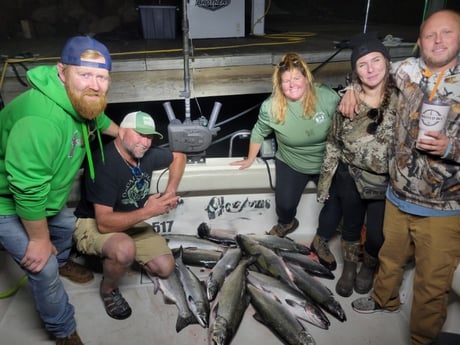 Fishing in Wyandotte, Michigan