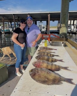 Fishing in Lacombe, Louisiana