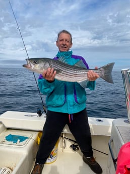 Striped Bass fishing in Nantucket, Massachusetts