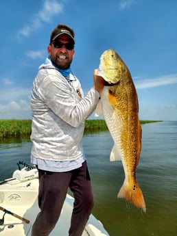 Redfish Fishing in Boothville, Louisiana, USA
