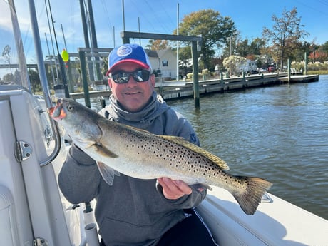 Fishing in Cedar Point, North Carolina