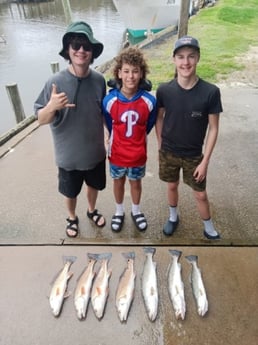 Fishing in Bon Secour, Alabama