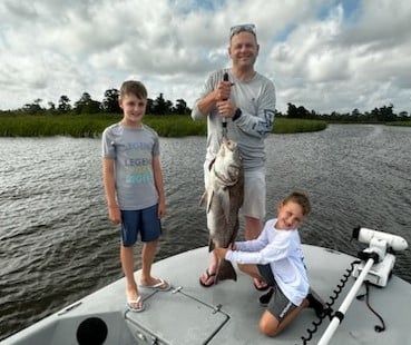 Black Drum Fishing in Santa Rosa Beach, Florida