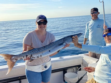 Barracuda fishing in Riviera Beach, Florida