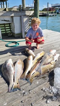 Redfish, Speckled Trout / Spotted Seatrout fishing in Port O'Connor, Texas